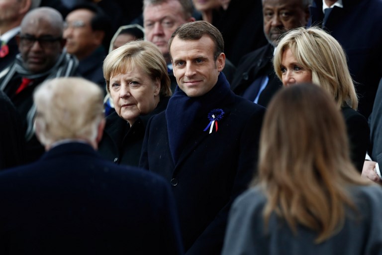 World leaders gather in Paris to mark the 100 100 years since the end of the World War I. (Photo: AFP)
